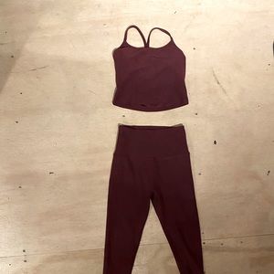 Beyond Yoga Space Dye Bra and Leggings Kit! SIZE S